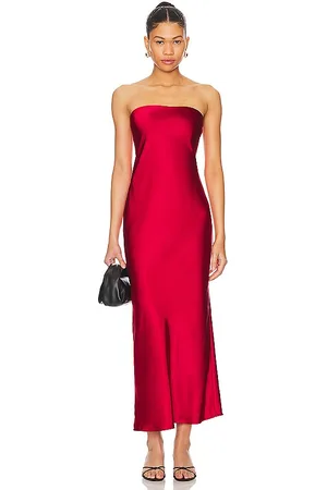 MORE TO COME Emma Strapless Maxi Dress in . Size M, S, XL, XS.
