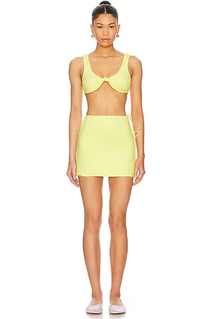 superdown Delilah Terry Skirt Set in . Size XS, XXS.