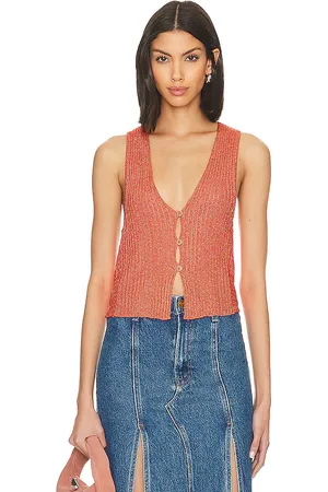 Free People Seascape Vest in . Size L.