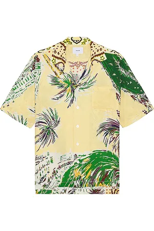 Rhude Palmina Silk Shirt in . Size S.