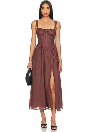 Bardot X REVOLVE Esra Midi Dress in . Size 8.