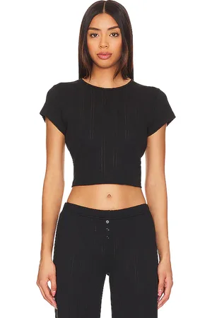 Cou Cou Intimates The Cropped Baby Tee in in . Size M, S, XL, XS.