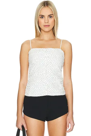 Rue Sophie Tanny Ruched Cami in . Size L, S, XL, XS.