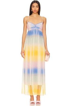 Steve Madden Aja Dress in Blue,Orange. Size S.