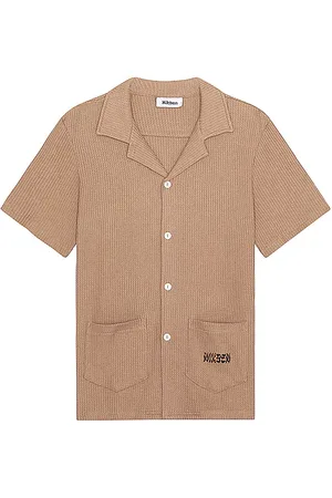 Nikben Waffle Havana Shirt in . Size S.