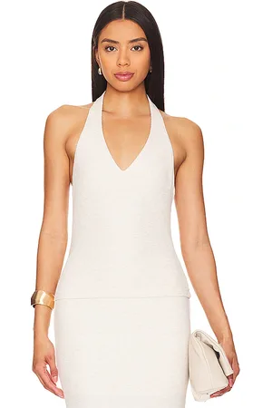 LnA Sophie Rib Halter Top in . Size XL.