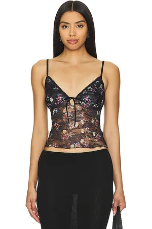 MORE TO COME Fia Lace Cami Top in . Size XL.