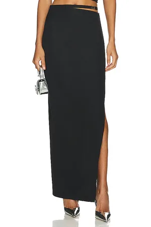 Lama Jouni Buckle Strap Skirt in . Size L, XS, XXS.
