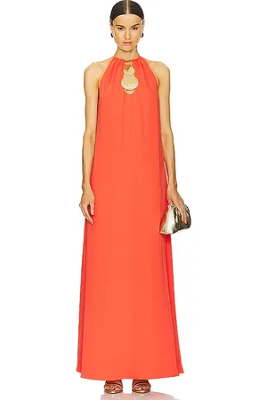 ALEXIS Celestino Dress in Red,Orange. Size XS.