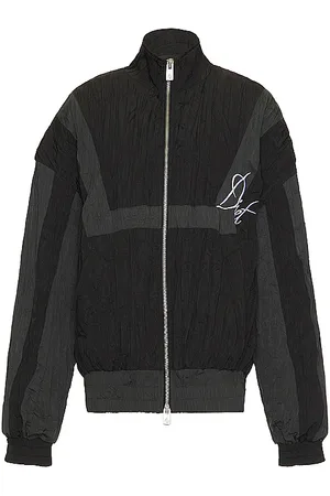 Diet Starts Monday Crinkled Nylon Track Jacket in . Size S.