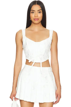For Love & Lemons X REVOLVE Mira Crop in . Size M, S, XS.