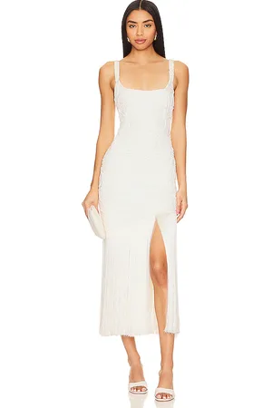 PATBO Fringe Midi Dress in . Size 2.