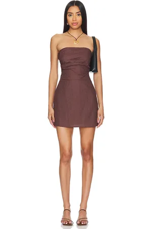 SNDYS Romi Linen Dress in . Size XS, XXL, XXS.