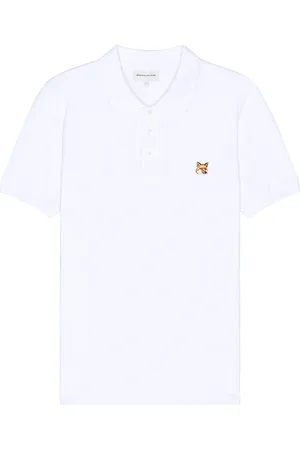 Maison Kitsuné Fox Head Patch Regular Polo in . Size M, S, XL/1X.