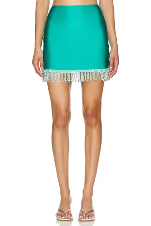 PATBO Beaded Mini Skirt in . Size XL.