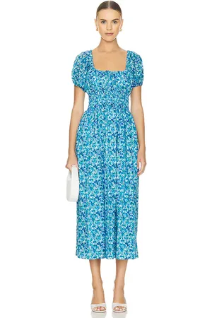 FAITHFULL THE BRAND Vineria Midi Dress in . Size S, XS.