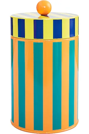 Dusen Dusen Tall Striped Canisters in .