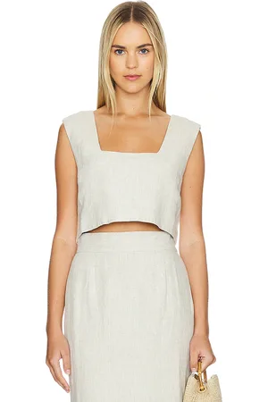 POSSE Caleb Crop Top in . Size M, S, XL.
