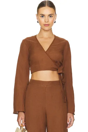 Simkhai Hailey Wrap Crop Top in . Size XS.