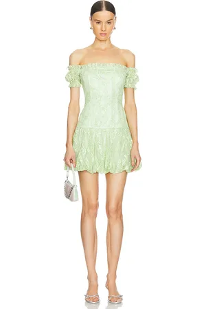 KIM SHUI Lace Mini Dress in . Size S.