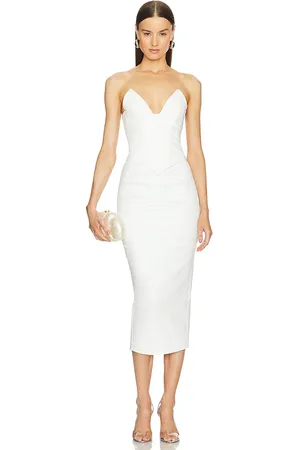 Michael Costello X REVOLVE Zosia Midi Dress in . Size M.