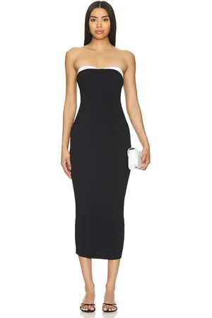 MAJORELLE Mina Midi Dress in . Size M, S.