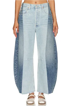 Citizens of Humanity Pieced Horseshoe Wide Leg in . Size 29.
