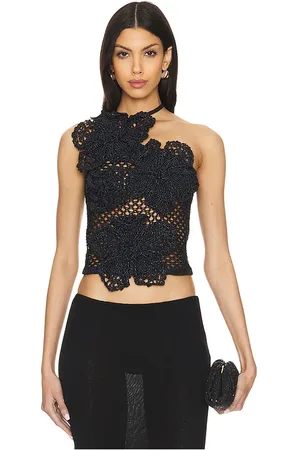 Cult Gaia Nazanin Crochet Top in . Size S, XL, XS.