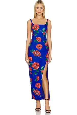 Sau Lee Indigo Dress in . Size 2.