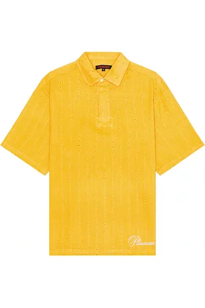 Pleasures Clarity Woven Polo in . Size S, XL/1X.