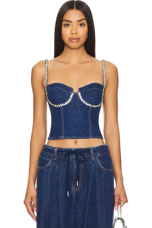superdown Ash Bustier Top in . Size XS.
