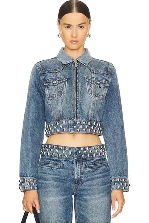 GRLFRND Drea Fitted Western Jacket in . Size XXS.