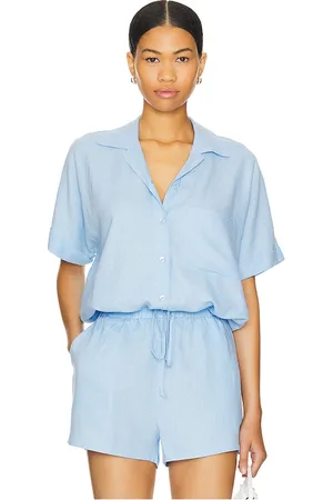 LnA Alpine Linen Button Up in . Size M, XS.