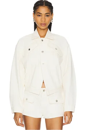GRLFRND Amelia Oversized Cinched Waist Jacket in . Size XL.