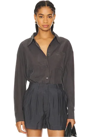 RE ONA Oversized Blouse in . Size S.