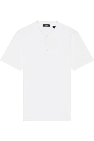 THEORY Bron Cotton Polo in . Size S, XL/1X, XXL/2X.