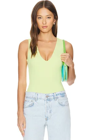 GOOD AMERICAN Scuba Deep V Tank Body in . Size 4X, 5X, M, XS.