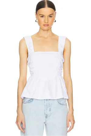Ganni Strap Blouse in . Size 42.
