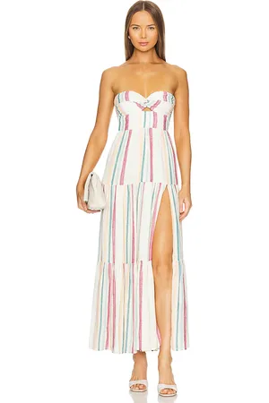 L*Space Alessandra Dress in Pink,Green. Size XL.