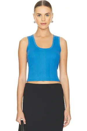 Goldie Estelle Cotton Rib Crop Tank in . Size L, S, XL.