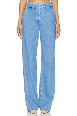 Favorite Daughter The Fiona Denim Trouser in . Size 8.