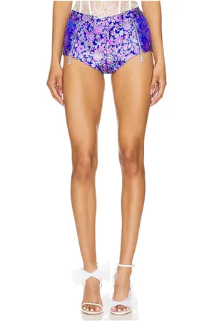 KIM SHUI X REVOLVE Brocade Hot Short in . Size XS.