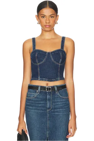 Paige Guilia Denim Top in . Size 6.