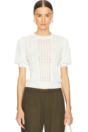 ULLA JOHNSON Gemma Top in . Size XL, XS.