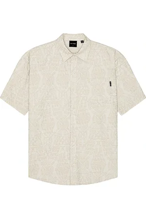 Daily paper Zuri Macrame Jacquard Shirt in . Size XL/1X.
