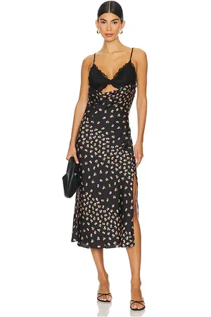 Free People X Intimately FP Gossamer Glow Midi Slip Dress in . Size XS.