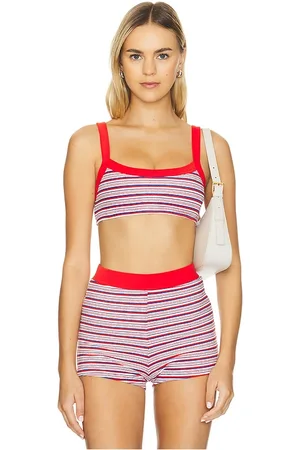 Frankies Bikinis Flynn Terry Top in . Size XS.