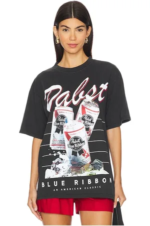 Philcos Pabst Blue Ribbon Stacked Boxy Tee in . Size M, S.