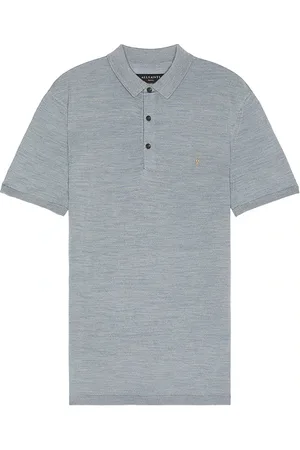 AllSaints Mode Merino Polo in . Size S.