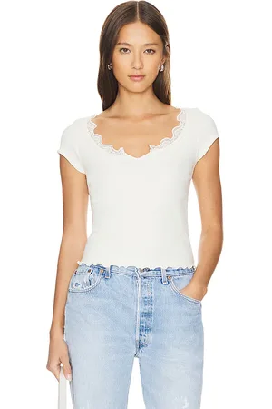 Free People X Intimately FP Classic Twist Tee in . Size L, S, XS.